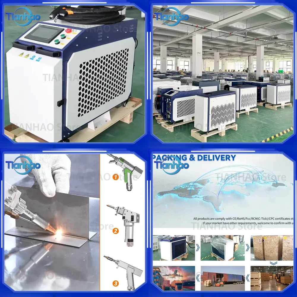 Industrial Laser Uses - 4in1 Laser Welding Machine 3 in