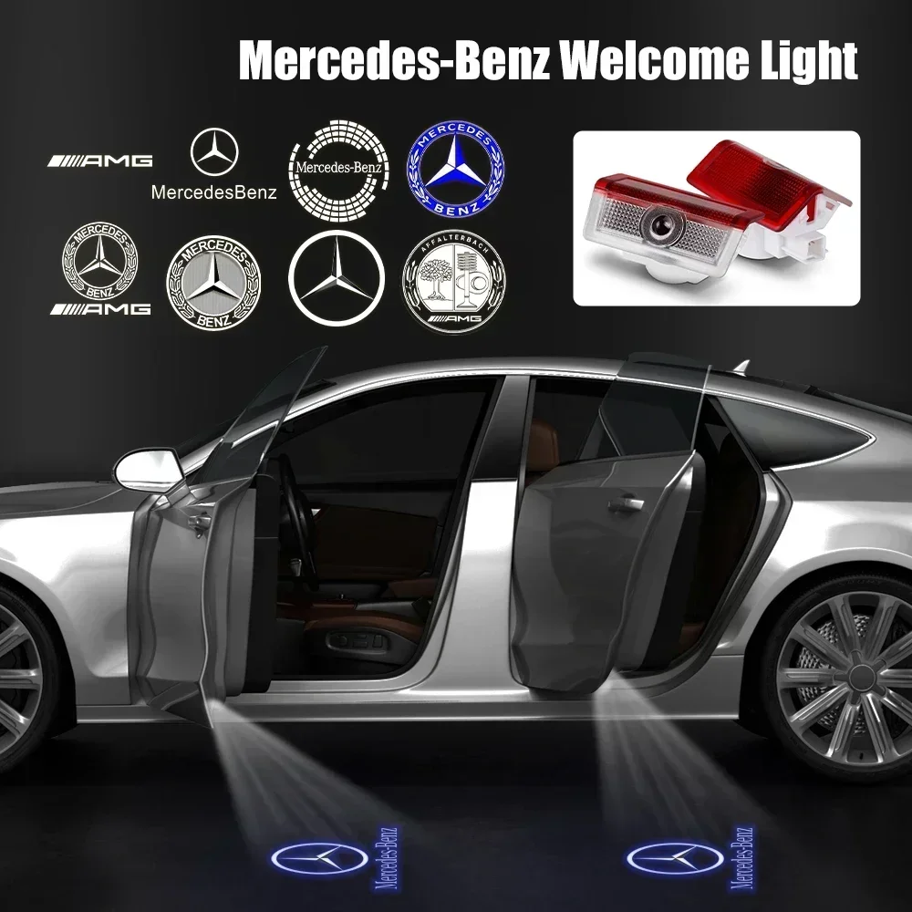 Industrial Laser Projection - 2/4PCS automotive LED welcome light laser