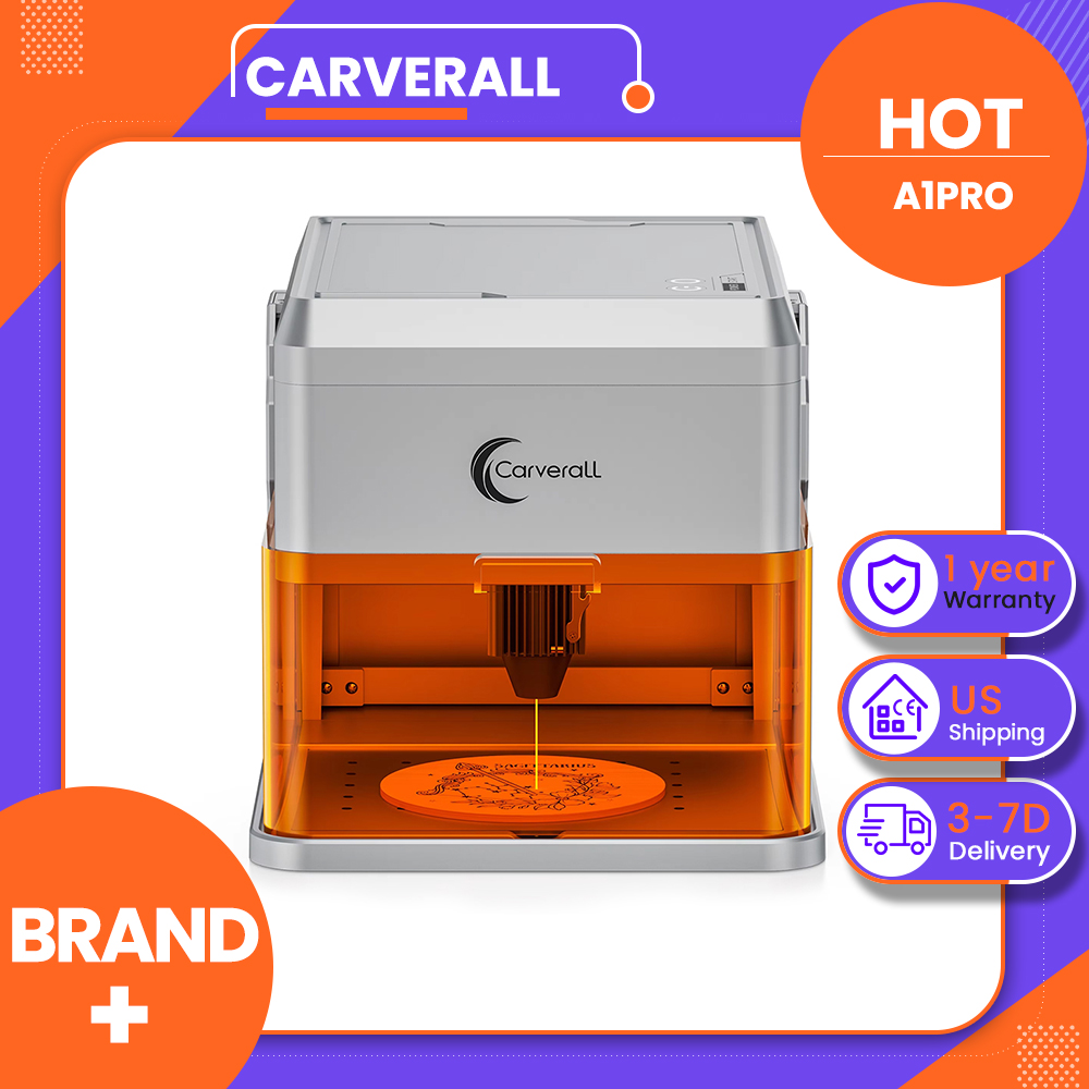 Industrial Grade Laser Cutter - Carverall A1PRO 10W Laser Engraver with