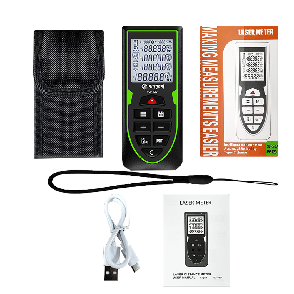 Green Laser Distance Meter 120 - Industrial Laser Rangefinder ulasan dan harga