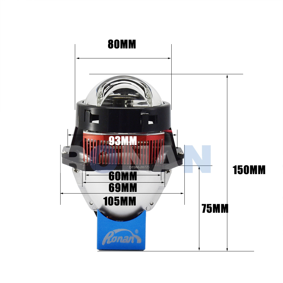 Ronan 3inch Matrix Auxiliary H - Industrial Laser Projection ulasan dan harga