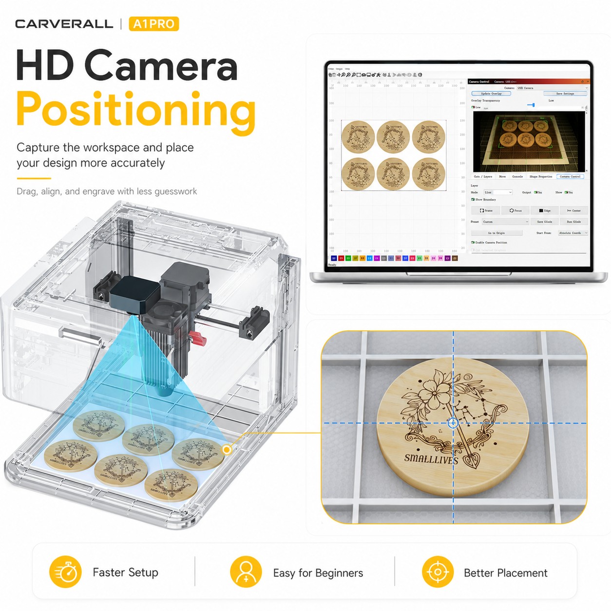 Carverall A1 Pro Laser Engravi - Laser Engraving Software ulasan dan harga