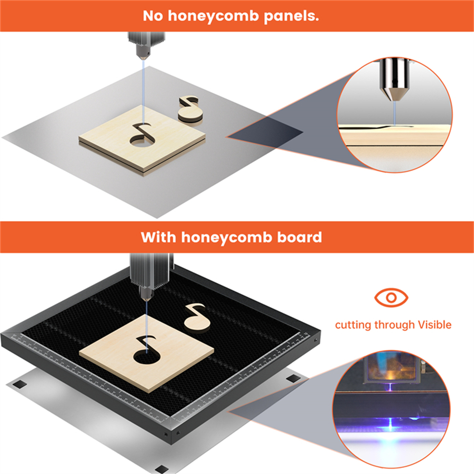 ACMER Honeycomb Panel Laser Wo - Laser Engraving Software ulasan dan harga