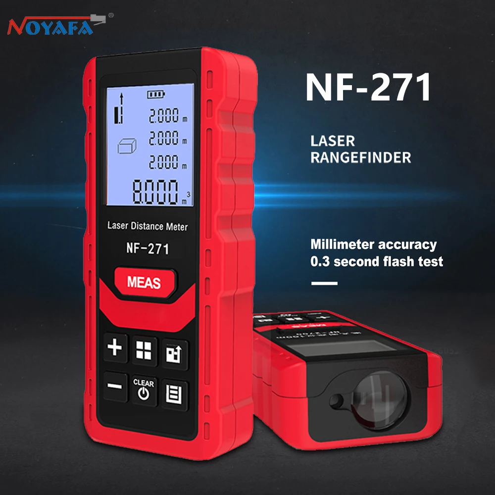 Noyafa NF-271 Laser Distance M - Industrial Laser Rangefinder ulasan dan harga