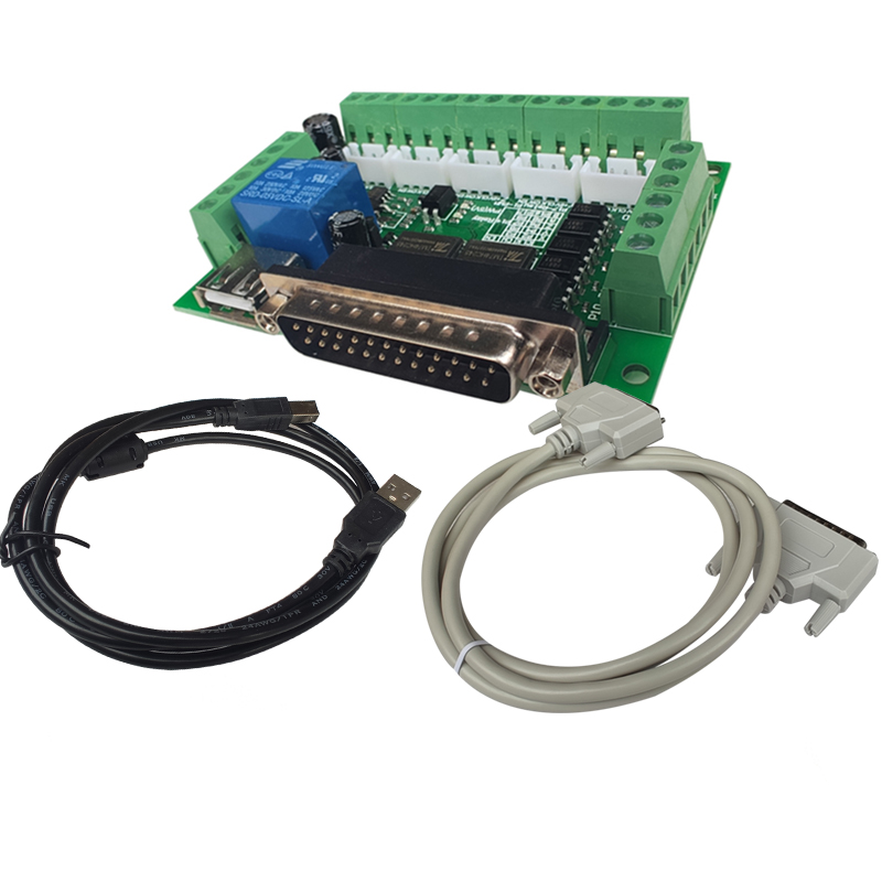 1Set 5 Axis CNC Interface Adap - Breakout Board Mach3 ulasan dan harga