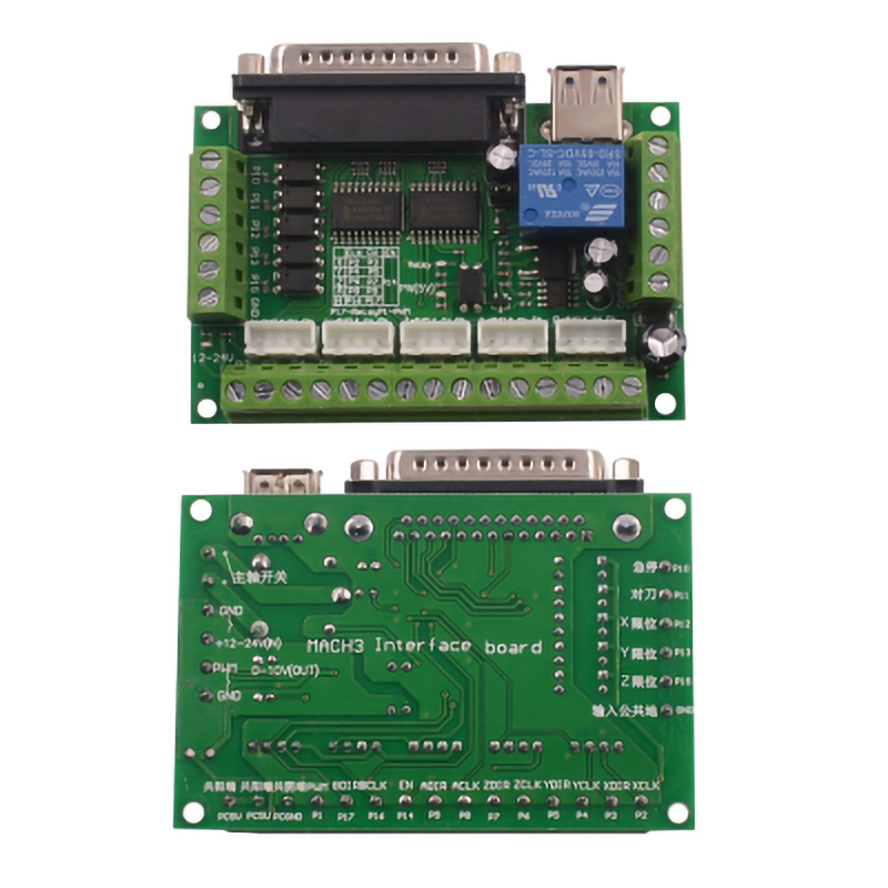 1Set 5 Axis CNC Interface Adap - Breakout Board Mach3 ulasan dan harga