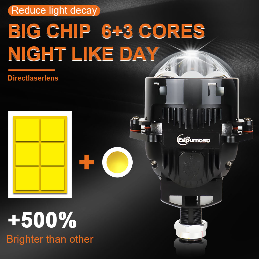 3 Inch Bi LED Laser Projector  - Industrial Laser Projection ulasan dan harga