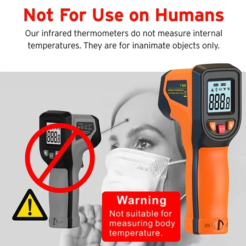 -50~600°C Digital Infrared The - Industrial Laser Temperature Sensor ulasan dan harga