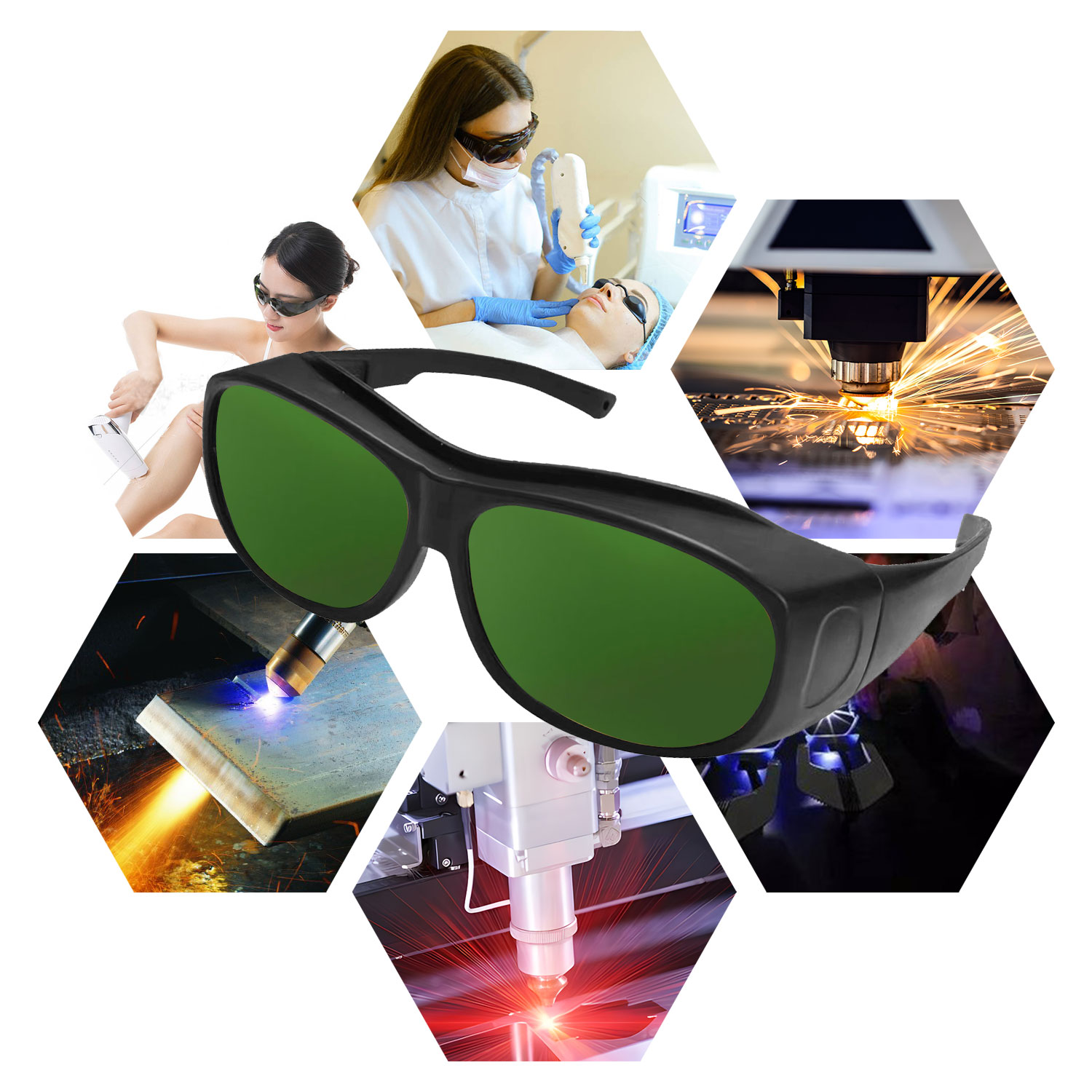 Protective Laser Goggles Eye P - Industrial Laser Glasses ulasan dan harga
