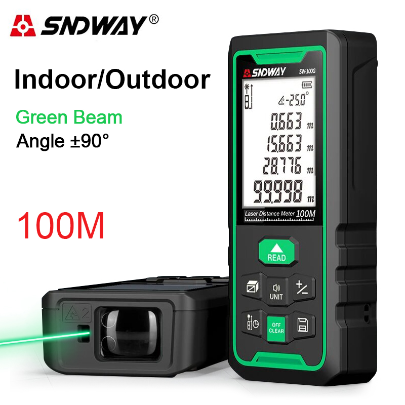 Green Laser Distance Meter Dig - Industrial Laser Rangefinder ulasan dan harga