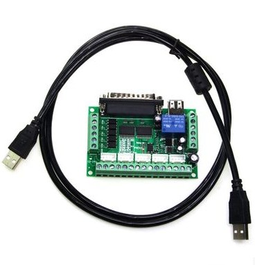 1pcs New Interface MACH3 5 Axi - Breakout Board Mach3 ulasan dan harga