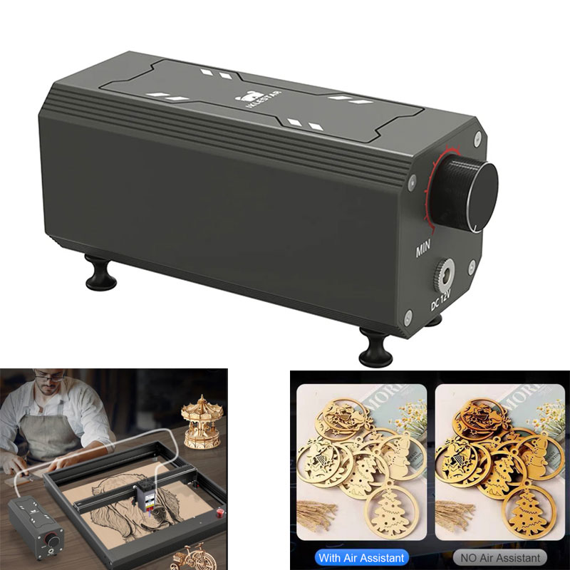 Air Assist Compressor Laser Ai - Industrial Grade Laser Cutter ulasan dan harga