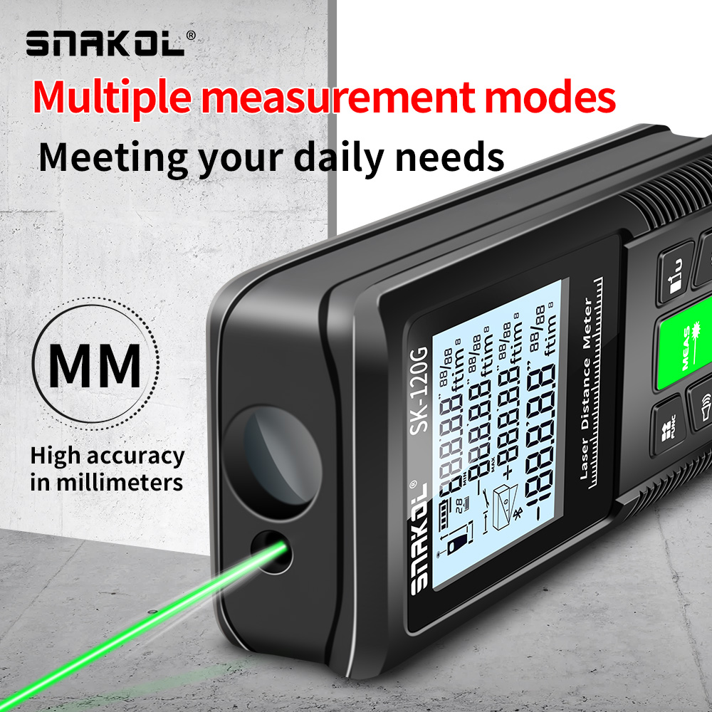 Snakol Laser Distance Meter 40 - Industrial Laser Rangefinder ulasan dan harga