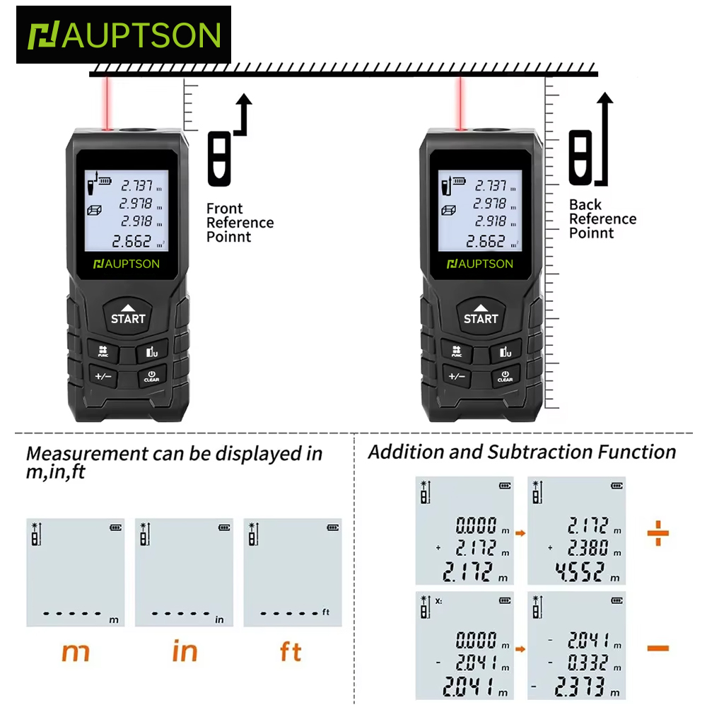 HAUPTSON 70/100M Laser Rangefi - Industrial Laser Rangefinder ulasan dan harga