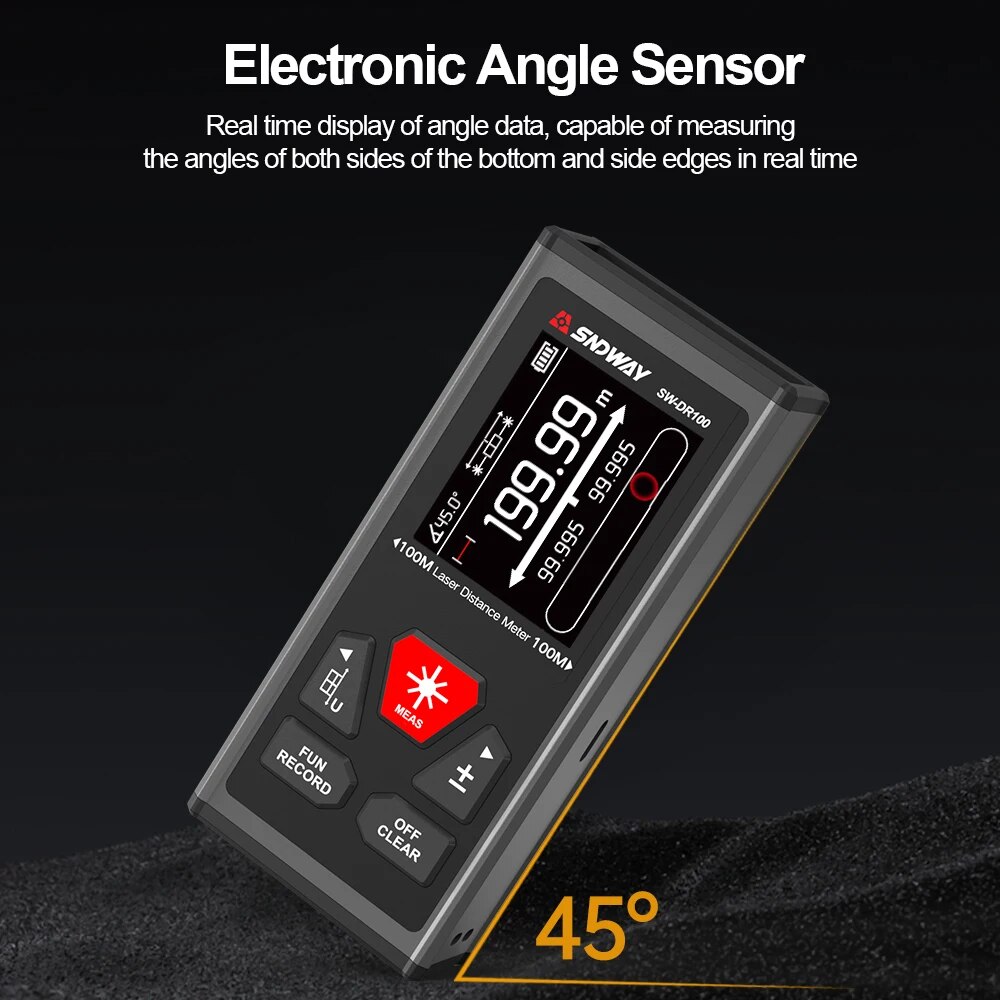 SNDWAY Dual Laser Distance Met - Industrial Laser Rangefinder ulasan dan harga