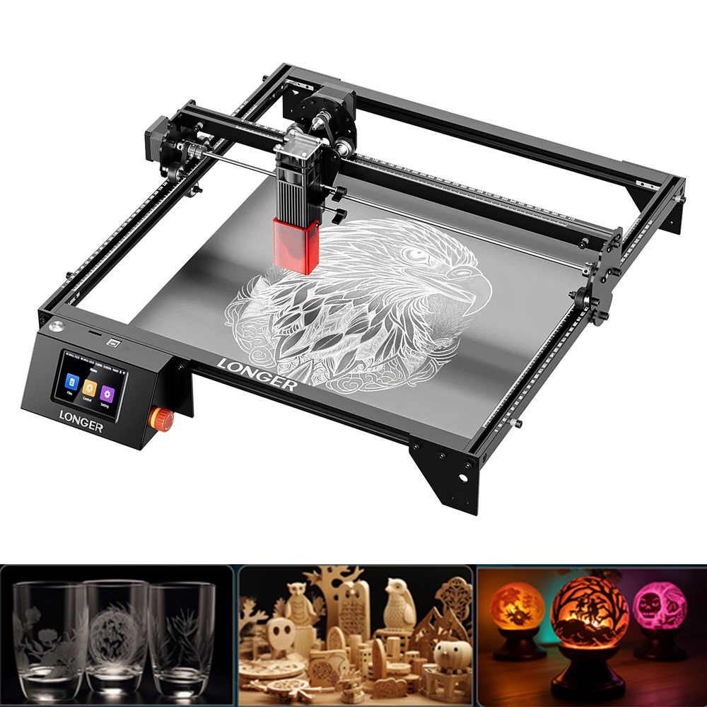 LONGER 20W Laser Engraver & Cu - Industrial Grade Laser Cutter ulasan dan harga