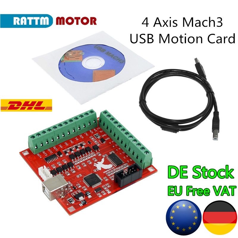 [EU Free Ship] 4 Axis Mach3 US - Breakout Board Mach3 ulasan dan harga