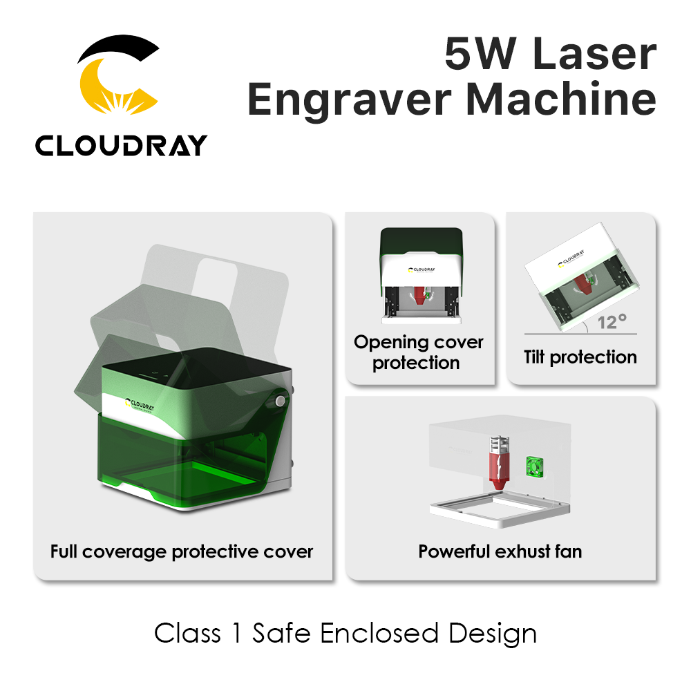 Cloudray Laser Engraver BM1 Ma - Industrial Laser Machines ulasan dan harga