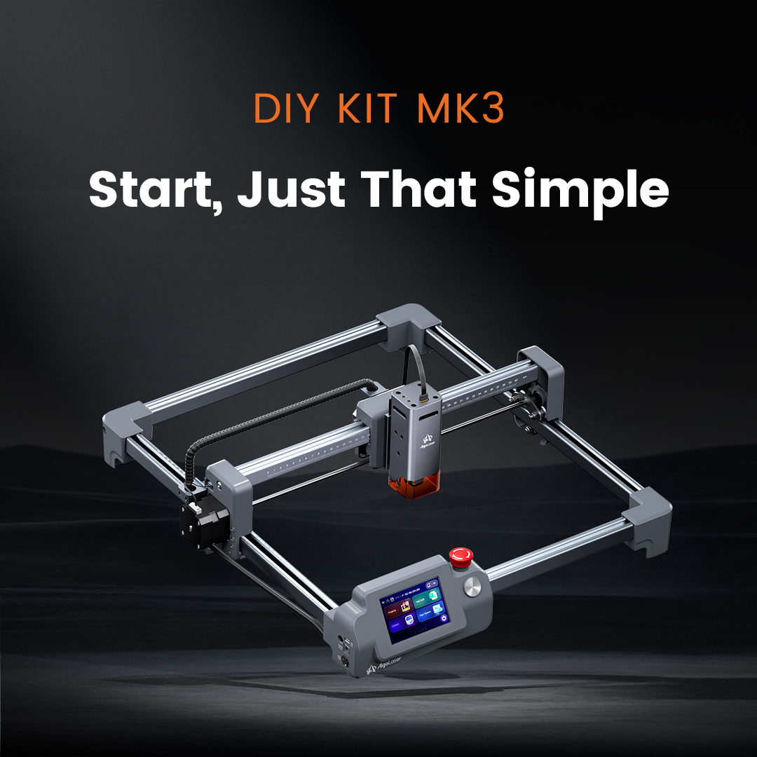 AlgoLaser DIY KIT MK3 Desktop  - Industrial Grade Laser Cutter ulasan dan harga