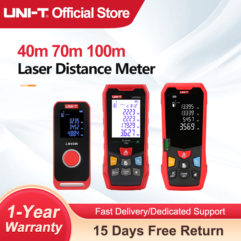 UNI-T Laser Rangefinder 40m 60 - Industrial Laser Rangefinder ulasan dan harga